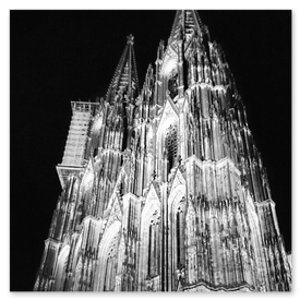 Kölner Dom bei Nacht