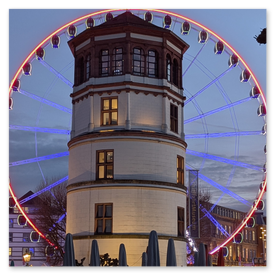 Schloßturm mit Riesenrad